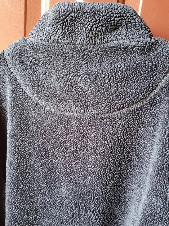 True Grit Men’s Navy Sherpa Zip Pullover - Picture 12 of 12